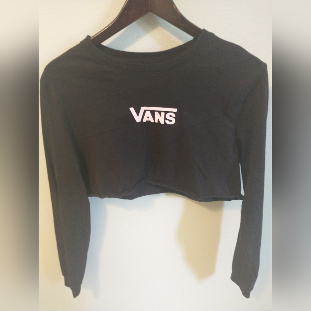 VANS Long Sleeve Crop Top